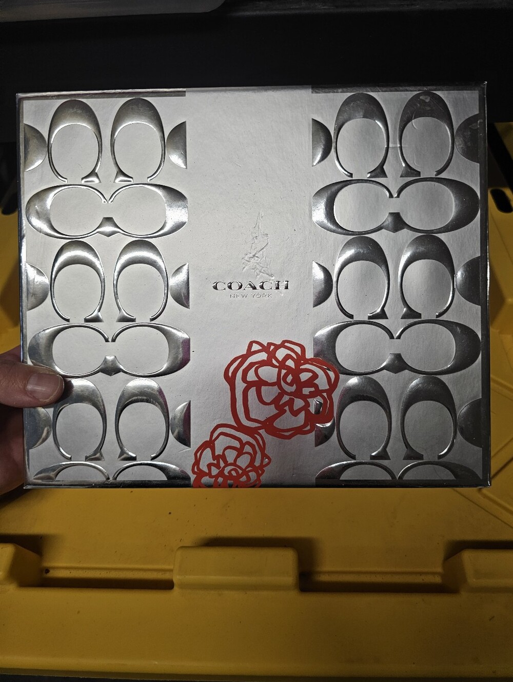 BOX ONLY Coach Poppy Perfume box